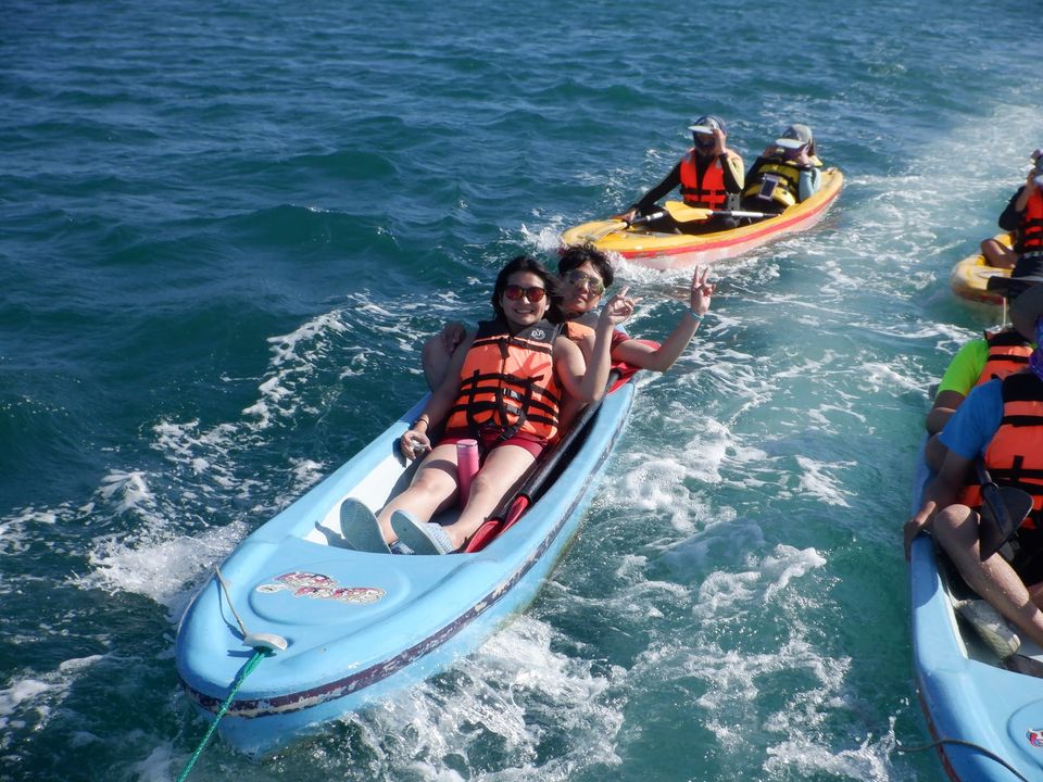 澎湖旅遊-獨木舟跨島